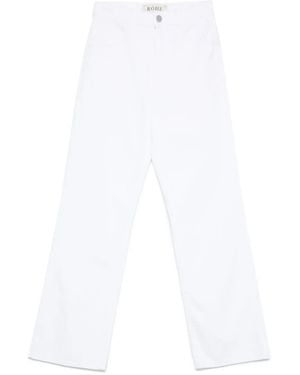 Rohe Vaqueros Rectos - Blanco