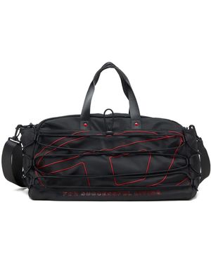 DIESEL Tech-D Drawstring-Detail Duffle Bag - Black