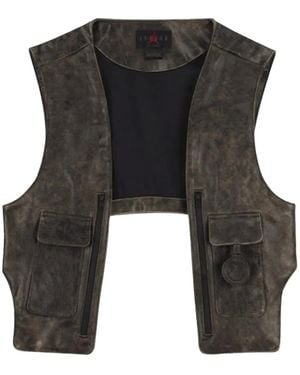 Nike X J Balvin レザーベスト - ブラック