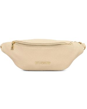 Love Moschino Zip-Fastening Belt Bag - Natural