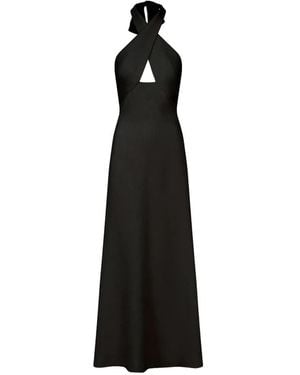 Johanna Ortiz Light Heart Maxi Dress - Black