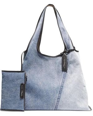 3.1 Phillip Lim Market Denim Tote Bag - Blue
