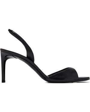 SCHUTZ SHOES 80Mm Scarlett Slingback Open-Toe Sandals - Black