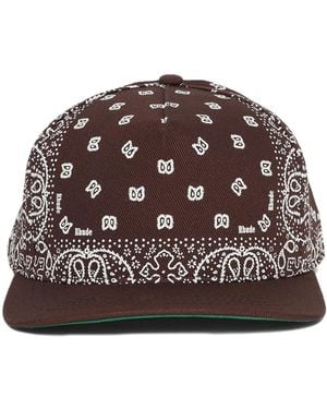 Rhude Bandana Cap - Brown