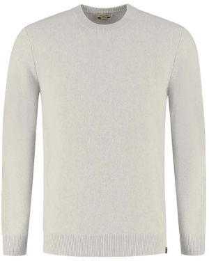 Jacob Cohen Gerippter Pullover Mit Logo-Patch - Weiß