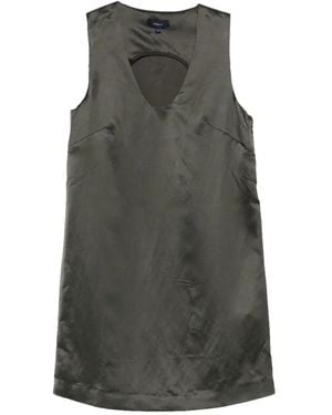 Soeur Cut-Out Mini Dress - Grey
