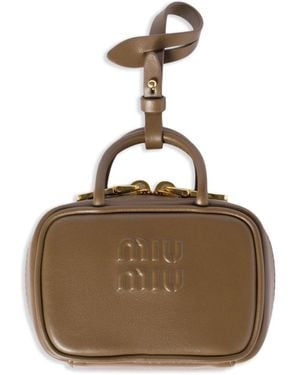 Miu Miu Leather Trick - Natural