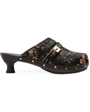 Scholl Pescura Clarie Mules - Black