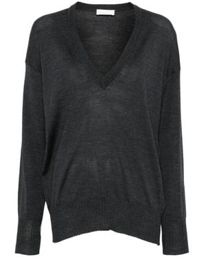 Roberto Collina V-Neck Sweater - Black