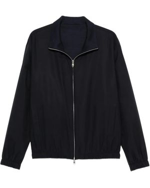 Umit Benan Jacke Mit Stehkragen - Blau