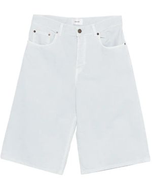 Haikure New Becky Twill 45 Pocket Shorts - White