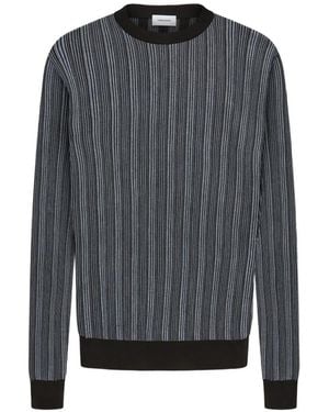 Ferragamo Crew-Neck Jumper - Grey