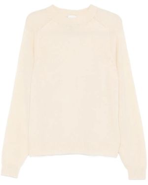 Alysi Sweater Met Ronde Hals - Naturel