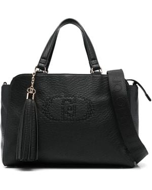 Liu Jo Tassel-Detail Tote Bag - Black