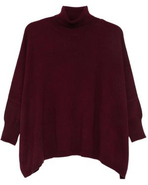 Be You Roll-Neck Jumper - Red
