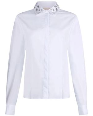 Liu Jo Shirt With Jewel Embroidery - White