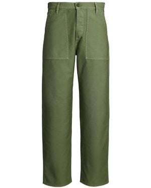 Polo Ralph Lauren Button-Tab Straight Trousers - Green