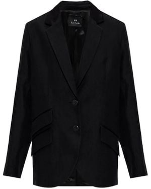 Paul Smith Notched-Lapel Blazer - Black
