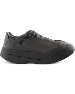 On Shoes X Paf Cloudboom Volt Logo-Print Trainers - Black