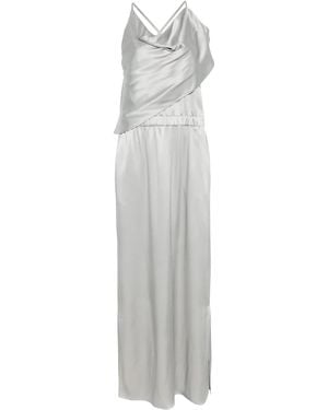 Giorgio Armani Silk Long Dress - White