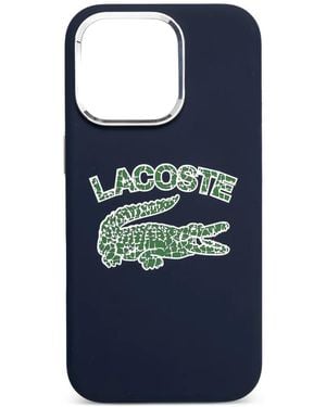 Lacoste Logo Iphone 16 Pro Phone Case - Blue