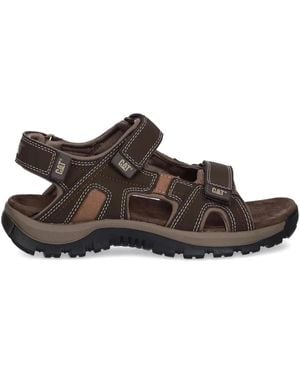 Caterpillar Giles Sandalen Mit Drei Riemen - Braun