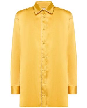 Pierre Louis Mascia Mutka Buttoned Shirt - Yellow