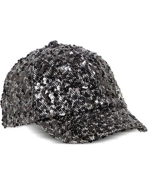 KARL LAGERFELD K/Signature Sequinned Cap - Grey