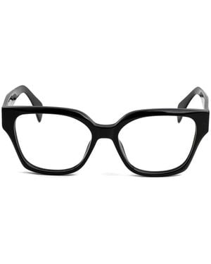 Retrosuperfuture Numero 163 Geometric-Frame Glasses - Black