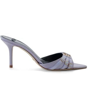 Elisabetta Franchi Logo Sandals - White
