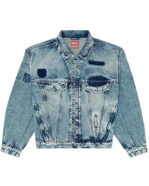 DIESEL Veste D-Denver-S2 En Jean - Blue