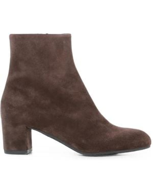Roberto Del Carlo Suede Ankle Boots - Brown