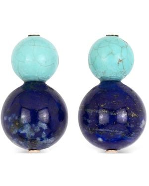 Jennifer Behr Cara Lapis Lazuli Earrings - Blue