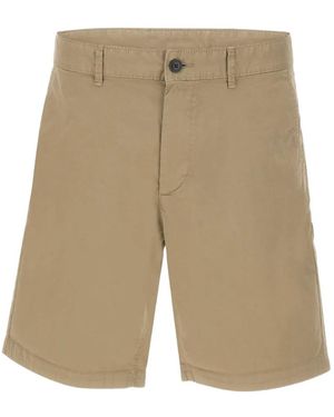 BOSS Bermudas Lisas - Blanco