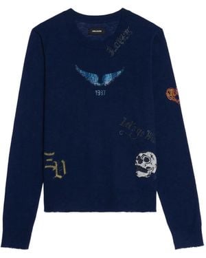 Zadig & Voltaire Miss Cashmere Jumper - Blue