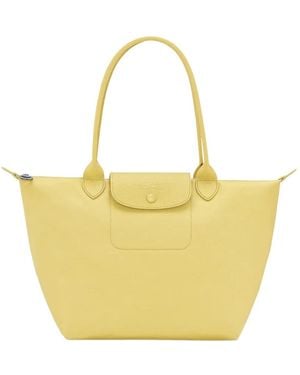Longchamp Borsa A Spalla Le Pliage One - Giallo