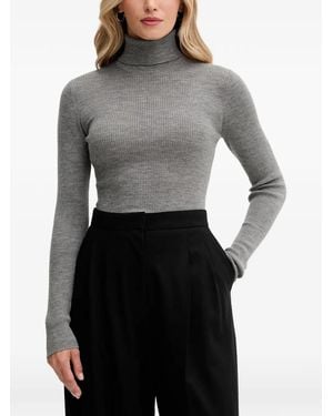 Joop! Kalis Turtleneck Long-Sleeve Jumper - Grey