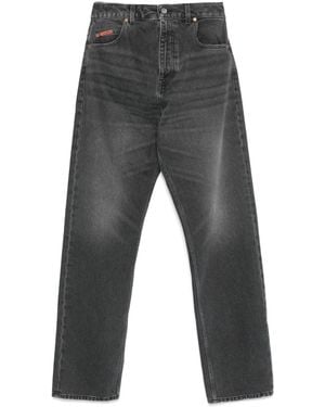 Martine Rose Open Fly Jeans - Gray