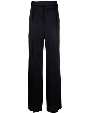 Saint Laurent テーラードパンツ - ブルー