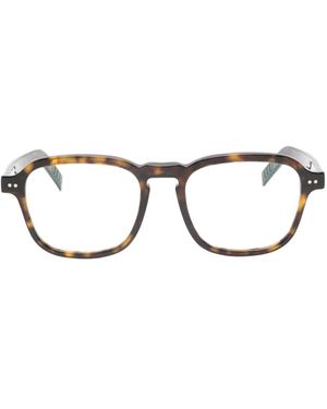 Lunor Brille Mit Nieten - Braun