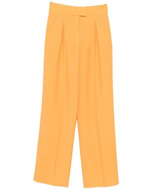 Valentino Garavani Welt-Pockets Pants - Yellow