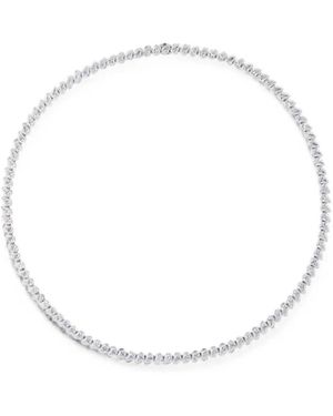 Jewels Aficionado Collier Tennis Esme Serti De Diamants - Blanc