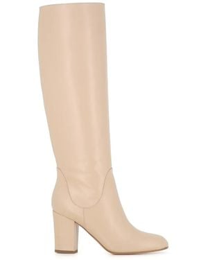 Antonio Barbato Maestri Veneziani Leather Knee-High Boots - White