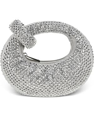 JW PEI Abacus Rhinestone-Embellished Mini Bag - Metallic