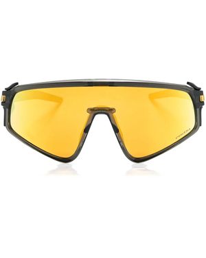Oakley Latchtm Panel シールドレンズ サングラス - イエロー