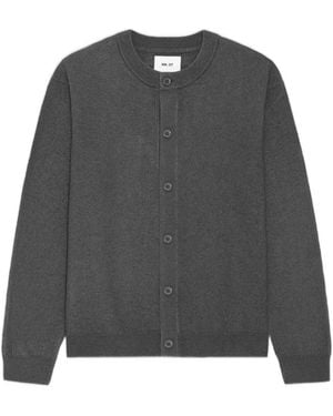 NN07 Cardigan Jasper En Laine Bouillie - Gray