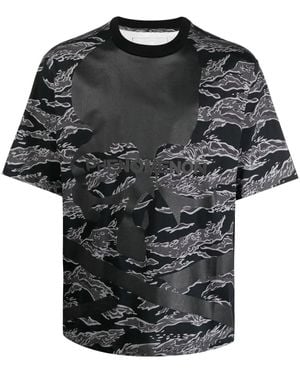 MASTERMIND WORLD T-Shirt À Imprimé Camouflage - Noir