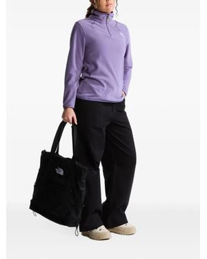 The North Face Glacier Fleece ¼ Zip Jacket - Purple