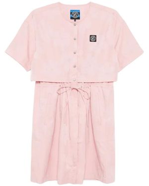 SPORT b. by agnès b. Short-Sleeves Mini Dress - Pink