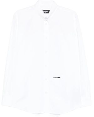 DSquared² ロゴ コットンシャツ - ホワイト